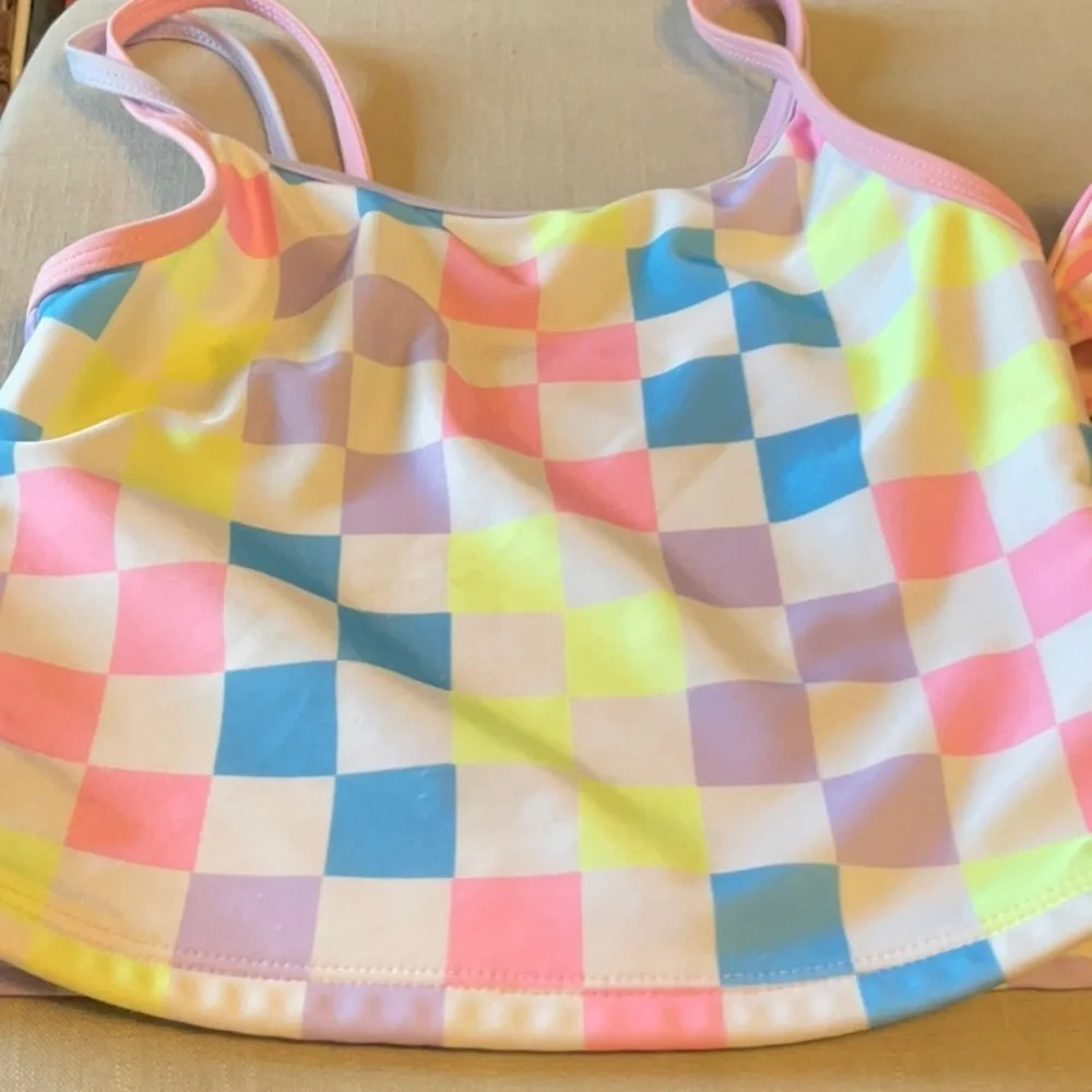 Wonder Nation Pink and Blue Bikini Swimwear